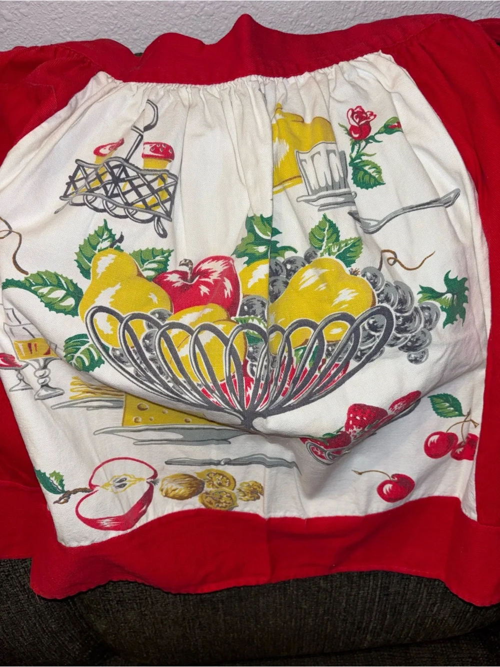 Handcrafted beautiful era apron